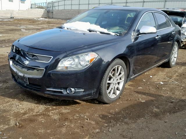 1G1ZK577194249147 - 2009 CHEVROLET MALIBU LTZ BLACK photo 2