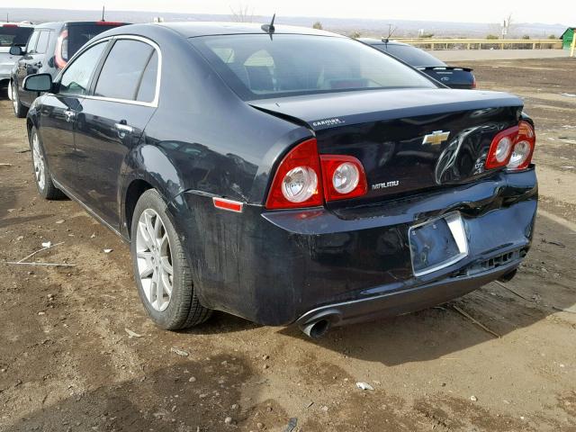 1G1ZK577194249147 - 2009 CHEVROLET MALIBU LTZ BLACK photo 3