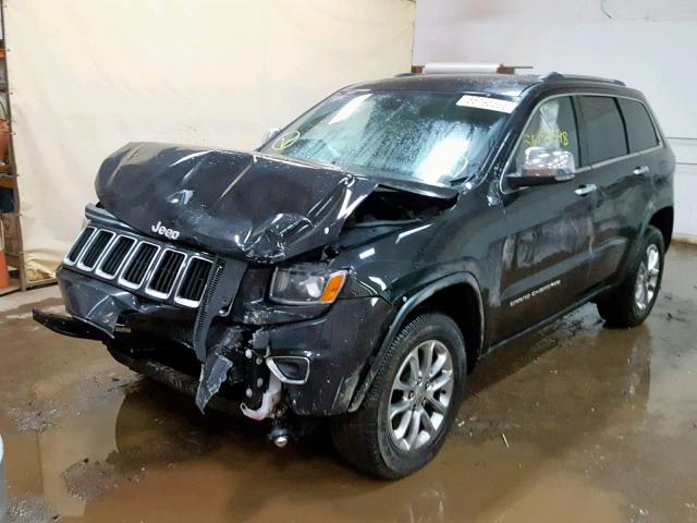 1C4RJFBT0EC155782 - 2014 JEEP GRAND CHER BLACK photo 2