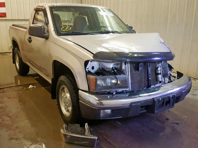 1GTCS148958257504 - 2005 GMC CANYON TAN photo 1