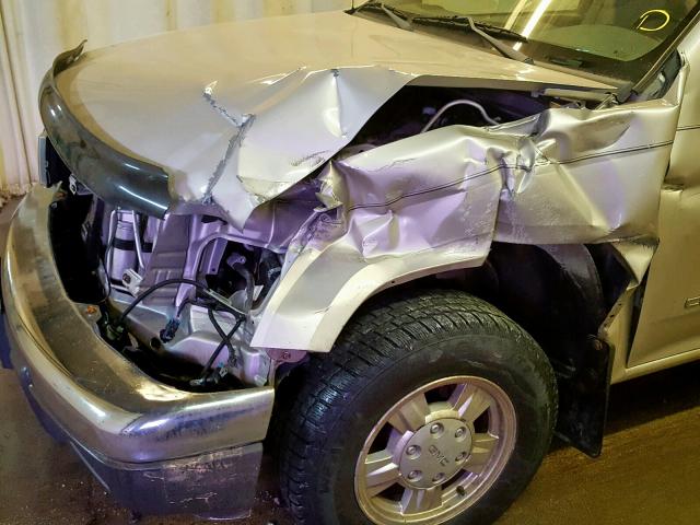 1GTCS148958257504 - 2005 GMC CANYON TAN photo 9