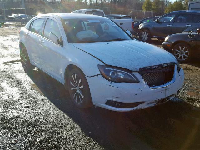 1C3CCBBG9EN176795 - 2014 CHRYSLER 200 TOURIN WHITE photo 1