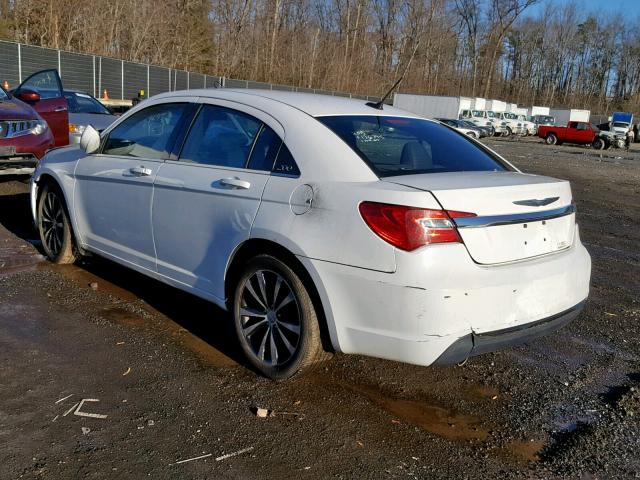 1C3CCBBG9EN176795 - 2014 CHRYSLER 200 TOURIN WHITE photo 3