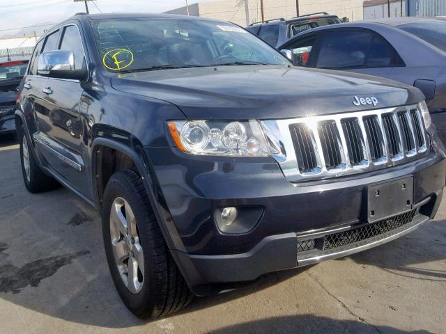 1C4RJEBG5DC656985 - 2013 JEEP GRAND CHER BLUE photo 1