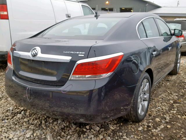 1G4GC5EG3AF259052 - 2010 BUICK LACROSSE C BLACK photo 4