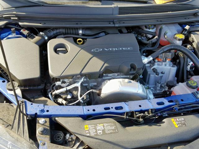 1G1RC6S57JU140088 - 2018 CHEVROLET VOLT LT BLUE photo 7