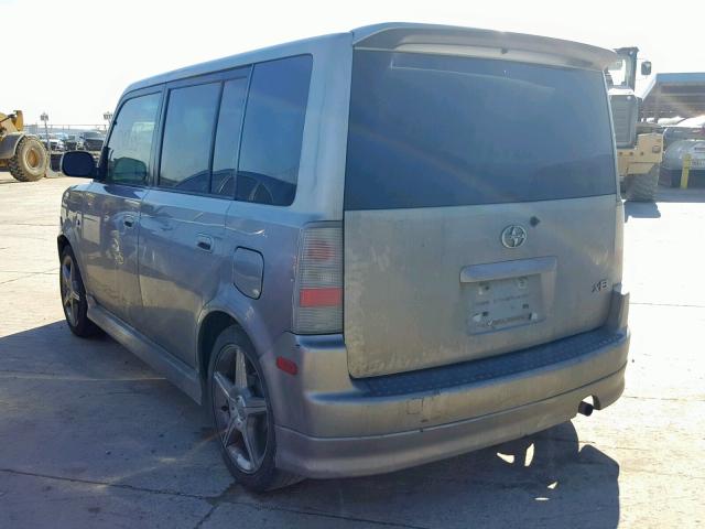 JTLKT324940150040 - 2004 TOYOTA SCION XB Сұр фото 3