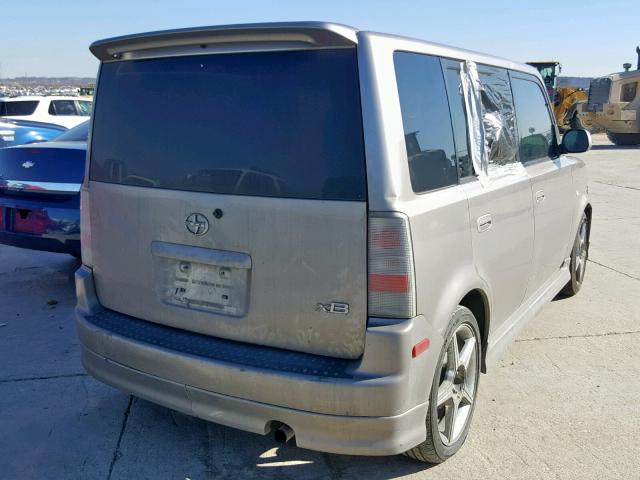 JTLKT324940150040 - 2004 TOYOTA SCION XB Сұр фото 4