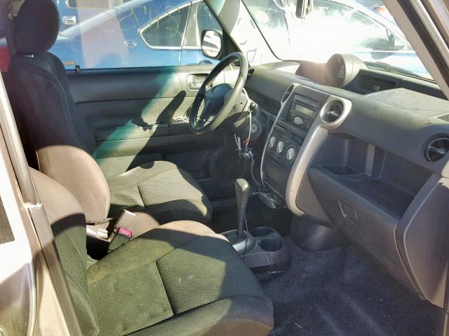 JTLKT324940150040 - 2004 TOYOTA SCION XB Сұр фото 5