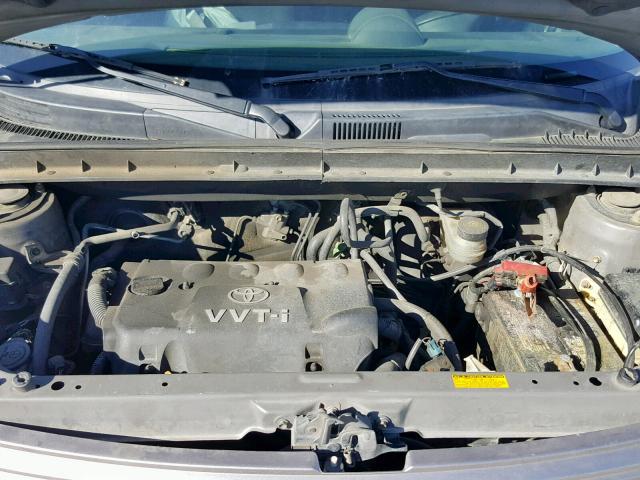 JTLKT324940150040 - 2004 TOYOTA SCION XB Сұр фото 7