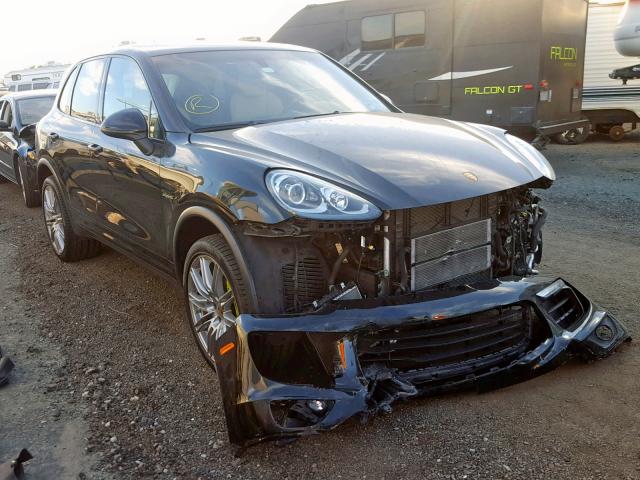 WP1AE2A20FLA50565 - 2015 PORSCHE CAYENNE SE BLACK photo 1