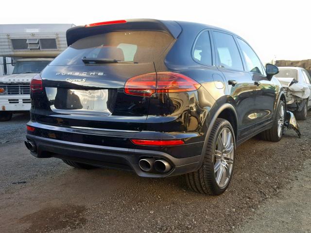 WP1AE2A20FLA50565 - 2015 PORSCHE CAYENNE SE BLACK photo 4