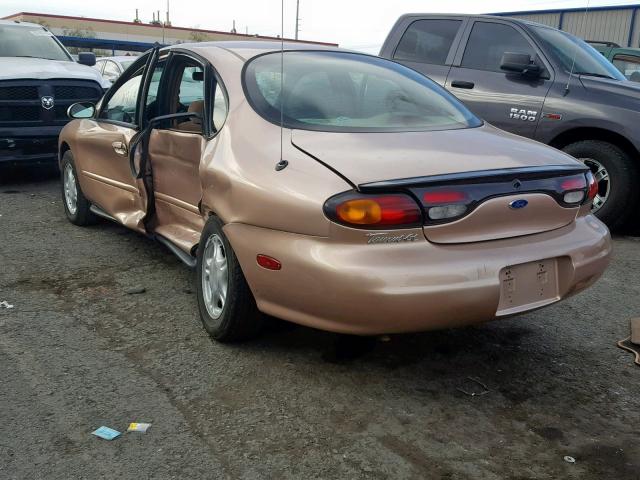 1FALP52U4VG243272 - 1997 FORD TAURUS GL BEIGE photo 3