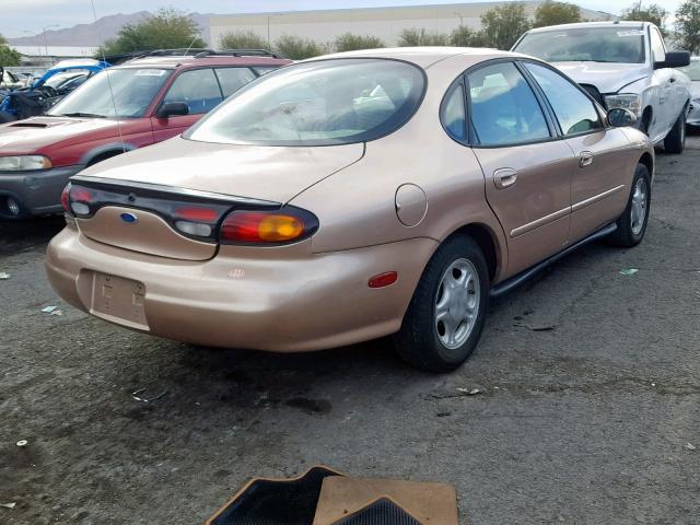 1FALP52U4VG243272 - 1997 FORD TAURUS GL BEIGE photo 4