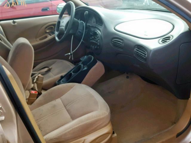 1FALP52U4VG243272 - 1997 FORD TAURUS GL BEIGE photo 5