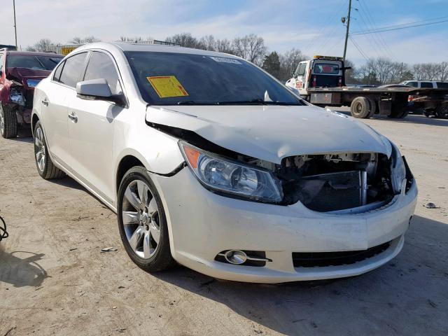 1G4GC5EG7AF189992 - 2010 BUICK LACROSSE C WHITE photo 1