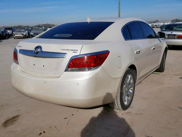 1G4GC5EG7AF189992 - 2010 BUICK LACROSSE C WHITE photo 4