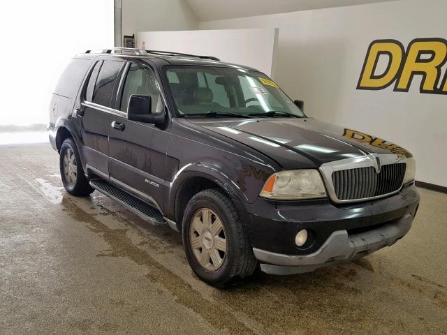 5LMEU68HX4ZJ46469 - 2004 LINCOLN AVIATOR 黑色 照片 1