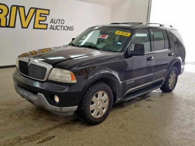 5LMEU68HX4ZJ46469 - 2004 LINCOLN AVIATOR 黑色 照片 2