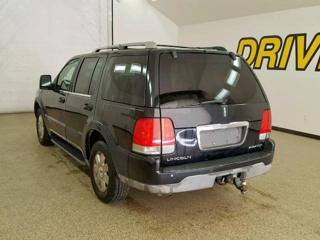 5LMEU68HX4ZJ46469 - 2004 LINCOLN AVIATOR 黑色 照片 3