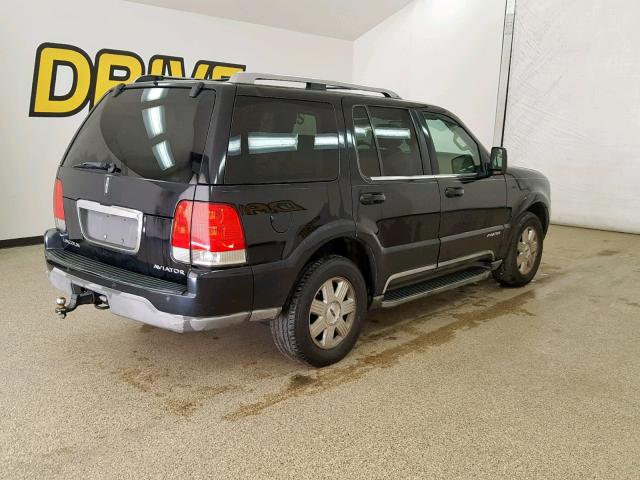 5LMEU68HX4ZJ46469 - 2004 LINCOLN AVIATOR 黑色 照片 4