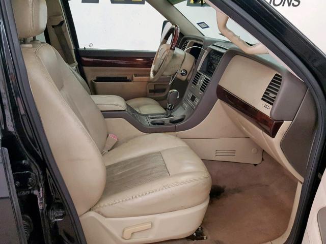 5LMEU68HX4ZJ46469 - 2004 LINCOLN AVIATOR 黑色 照片 5