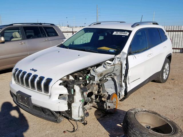 1C4PJLCB1HD236588 - 2017 JEEP CHEROKEE L WHITE photo 2