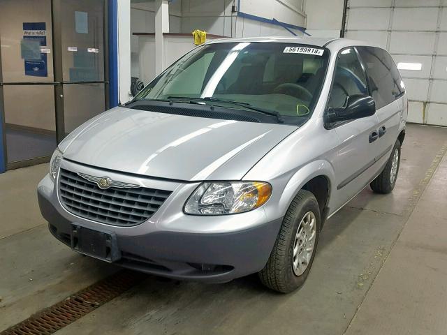 1C4GJ25B72B538851 - 2002 CHRYSLER VOYAGER GRAY photo 2