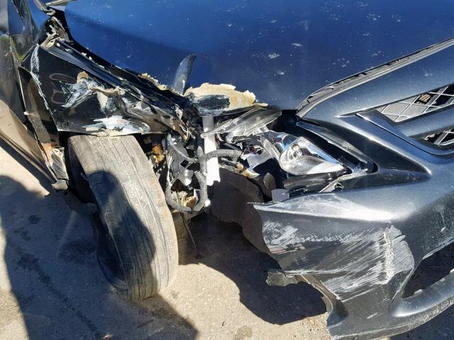 5YFBU4EE5DP146687 - 2013 TOYOTA COROLLA BA BLACK photo 9