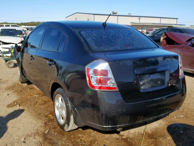 3N1AB61E18L750195 - 2008 NISSAN SENTRA 2.0 BLACK photo 3