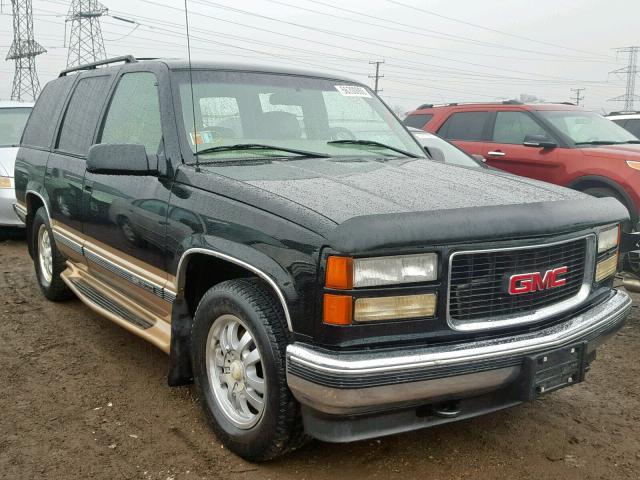 1GKEC13R3XJ788021 - 1999 GMC YUKON BLACK photo 1