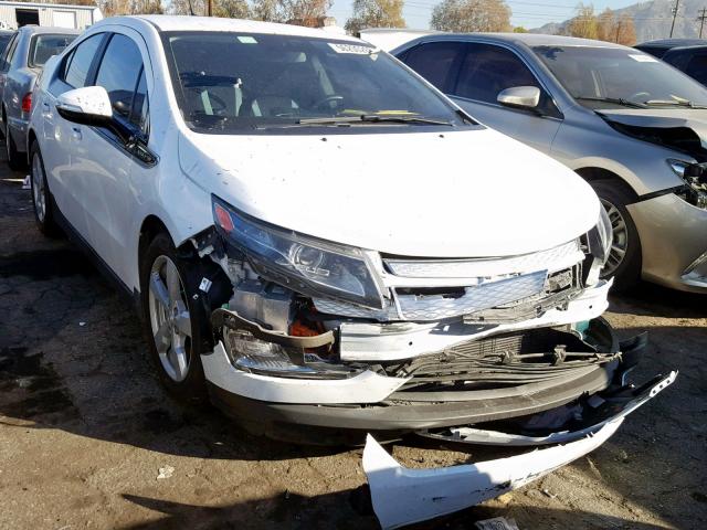 1G1RH6E48DU111384 - 2013 CHEVROLET VOLT WHITE photo 1