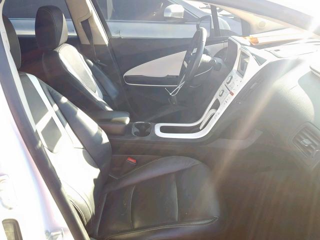 1G1RH6E48DU111384 - 2013 CHEVROLET VOLT WHITE photo 5