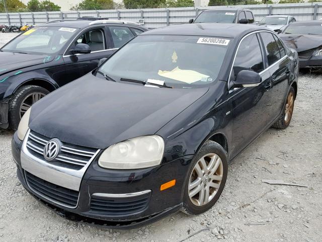 3VWEF71K17M172197 - 2007 VOLKSWAGEN JETTA WOLF BLACK photo 2