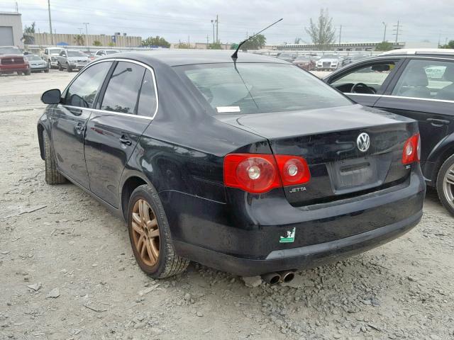 3VWEF71K17M172197 - 2007 VOLKSWAGEN JETTA WOLF BLACK photo 3