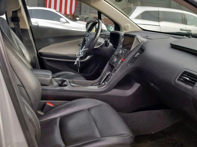 1G1RD6E42BU100471 - 2011 CHEVROLET VOLT SILVER photo 5