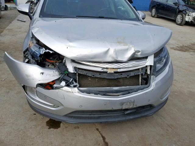 1G1RD6E42BU100471 - 2011 CHEVROLET VOLT SILVER photo 9