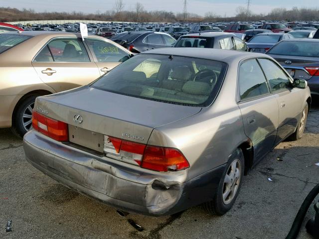 JT8BF28G2W5044970 - 1998 LEXUS ES 300 TWO TONE photo 4