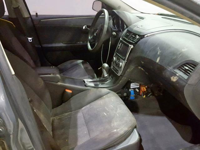 1G1ZH57B084186141 - 2008 CHEVROLET MALIBU 1LT GRAY photo 5