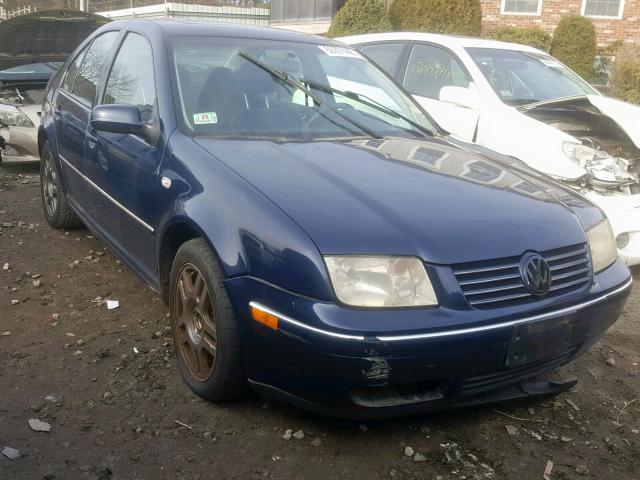 3VWSE69M54M022904 - 2004 VOLKSWAGEN JETTA GLS BLUE photo 1