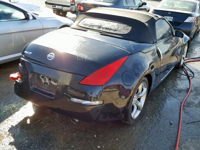 JN1AZ36A76M451748 - 2006 NISSAN 350Z ROADS BLACK photo 4