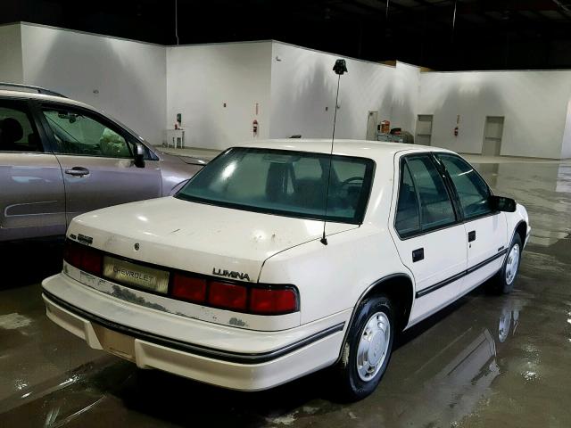 2G1WL54TXN9199695 - 1992 CHEVROLET LUMINA WHITE photo 4