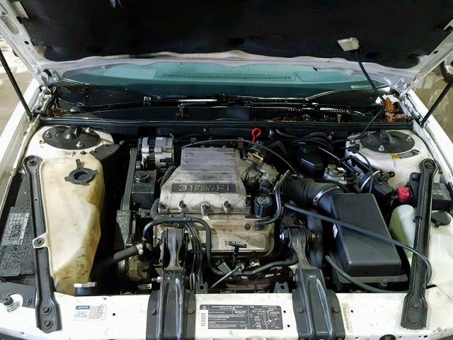 2G1WL54TXN9199695 - 1992 CHEVROLET LUMINA WHITE photo 7