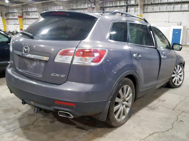 JM3TB38A680150364 - 2008 MAZDA CX-9 GRAY photo 4