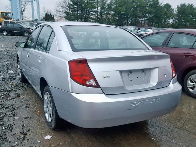 1G8AJ52F44Z197007 - 2004 SATURN ION LEVEL GRAY photo 3