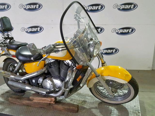 1HFSC3232WA300219 - 1998 HONDA VT1100 C2 YELLOW photo 10