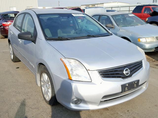 3N1AB6AP0BL638643 - 2011 NISSAN SENTRA 2.0 SILVER photo 1