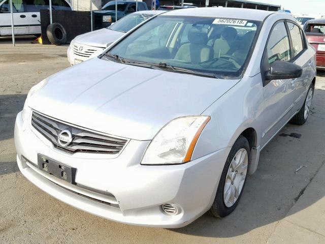 3N1AB6AP0BL638643 - 2011 NISSAN SENTRA 2.0 SILVER photo 2