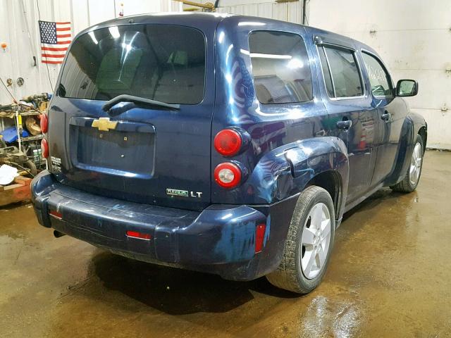 3GNBABFW9BS574855 - 2011 CHEVROLET HHR LT BLUE photo 4