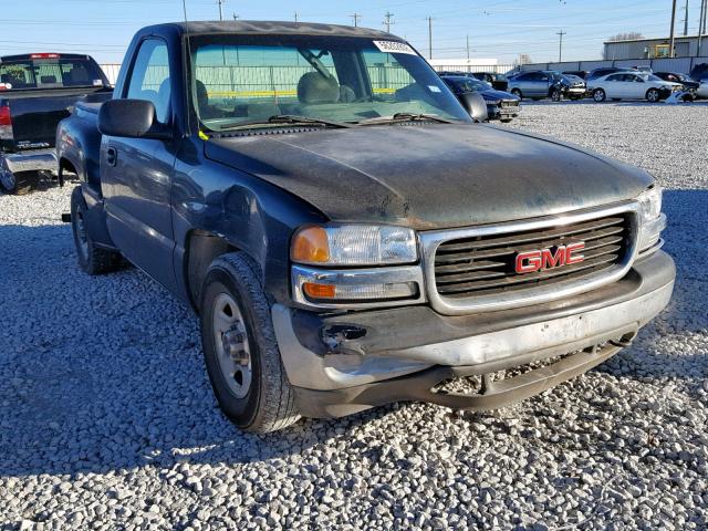 1GTEC14W01Z128107 - 2001 GMC NEW SIERRA GREEN photo 1